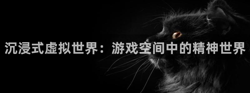 凯发k8登录：沉浸式虚拟世界：游戏空间中的精神世界